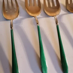 10 fourchettes et cuillères argent Suédois Salle des Ventes La Découverte
