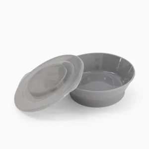 Bol avec Couvercle Twistshake - Gris