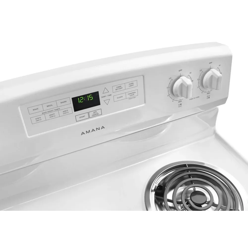 Amana Cuisinière électrique amovible de 30 po YACR4303MFW