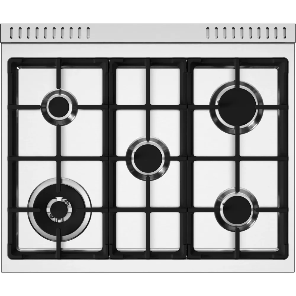 Bertazzoni Cuisinière amovible à gaz de 30 pouces MAS305GASXVLP