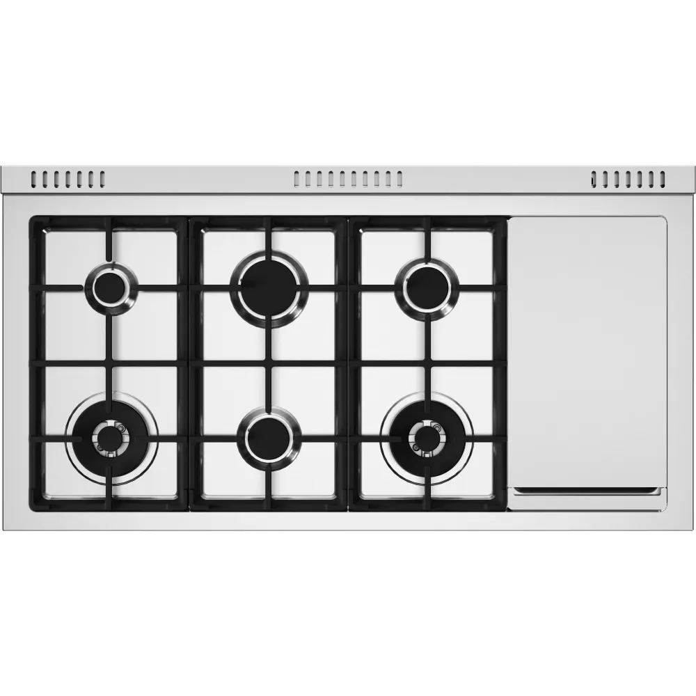 Bertazzoni Cuisinière amovible à gaz de 48 pouces MAS486GGASXVLP