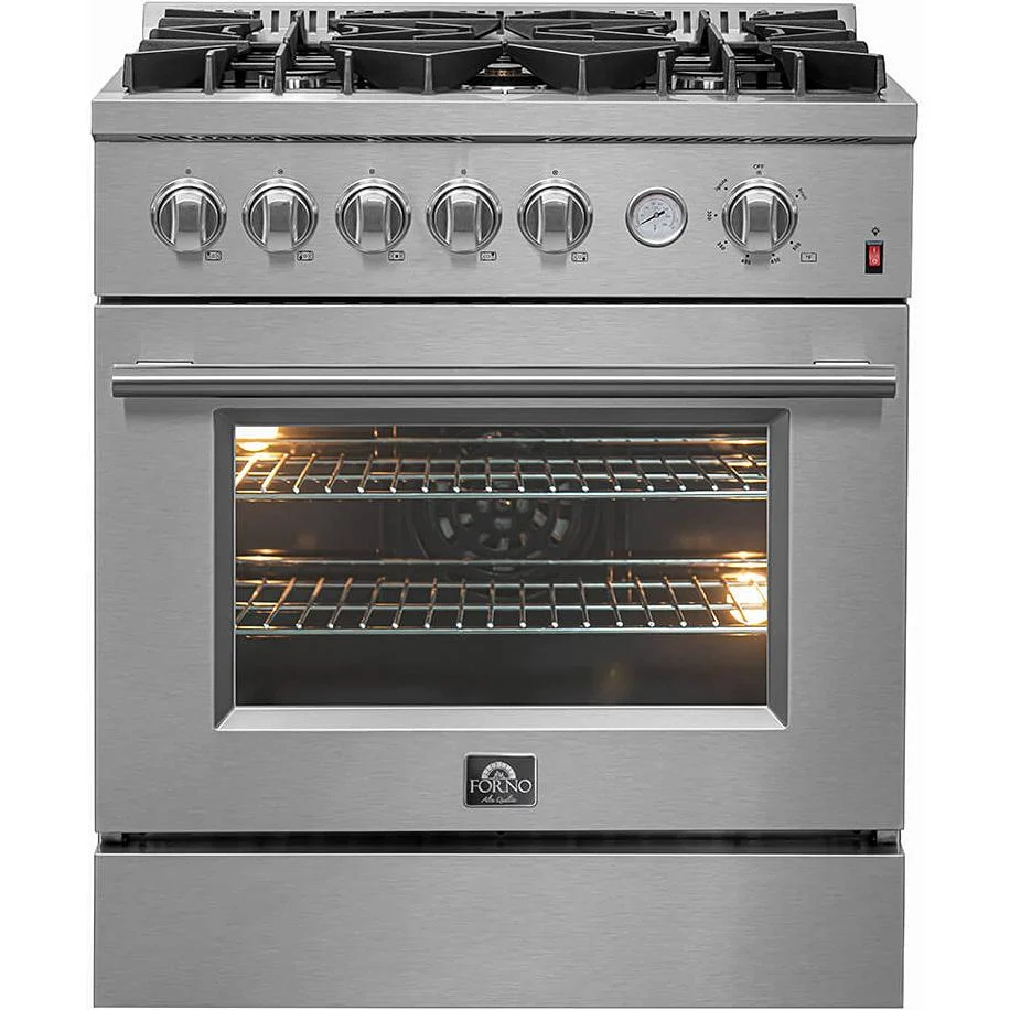 Forno Cuisinière amovible à gaz de 30 pouces avec technologie convection FFSGS6274-30