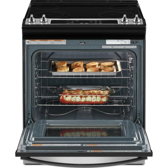 Whirlpool Cuisinière encastrée électrique de 30 po. avec technologie Frozen Bake™ YWEE515S0LS