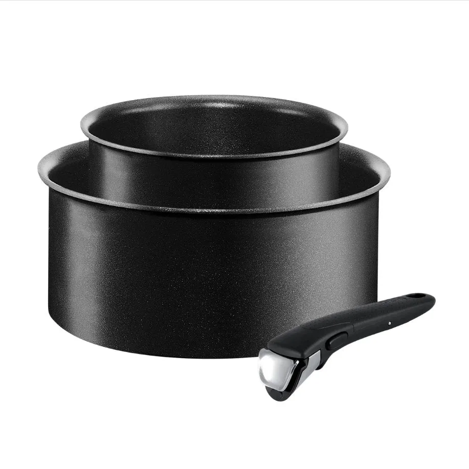 2 casseroles poignée amovible 16-20cm Stokomani