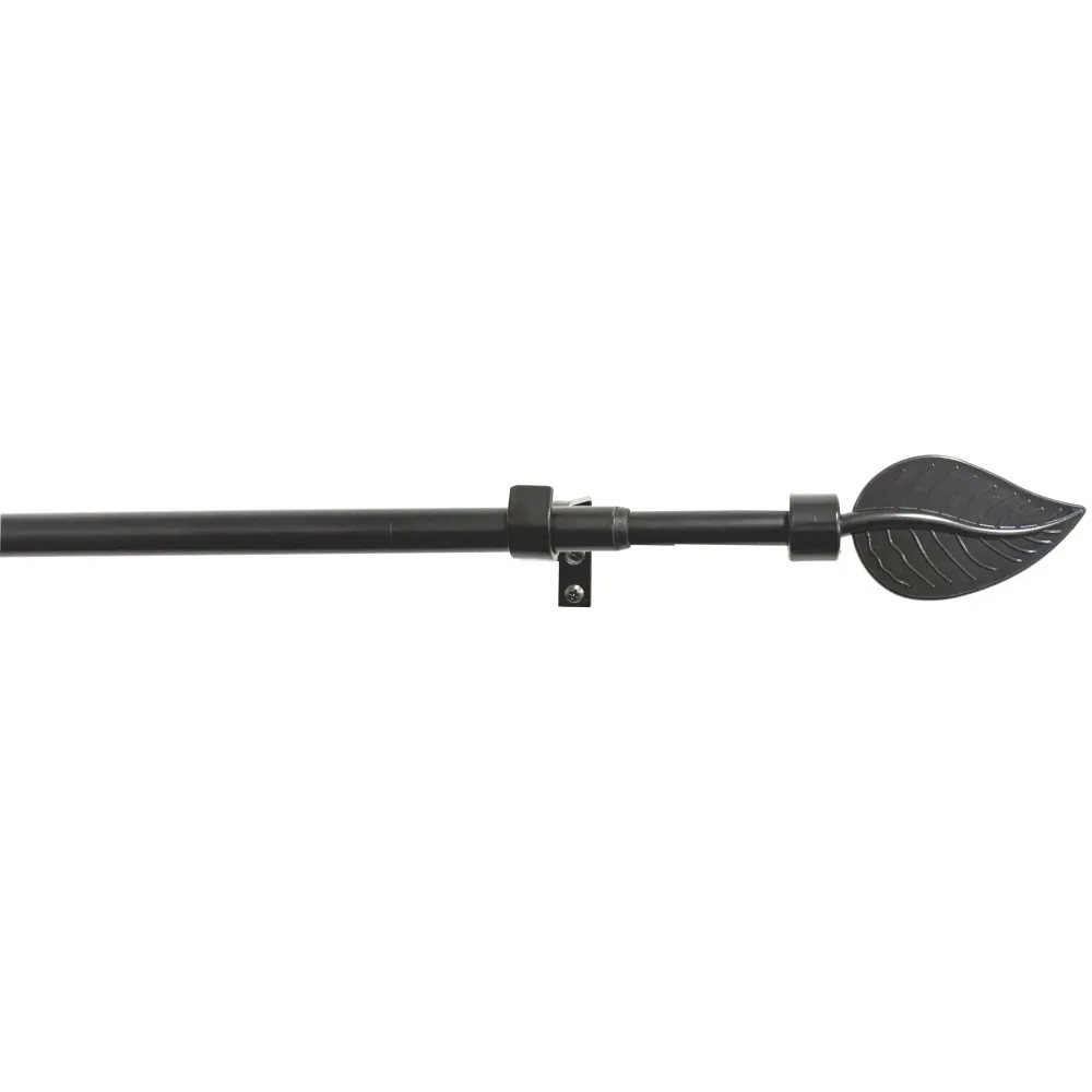 Tringle à rideaux extensible en métal HomeStyles, 48 po à 86 po