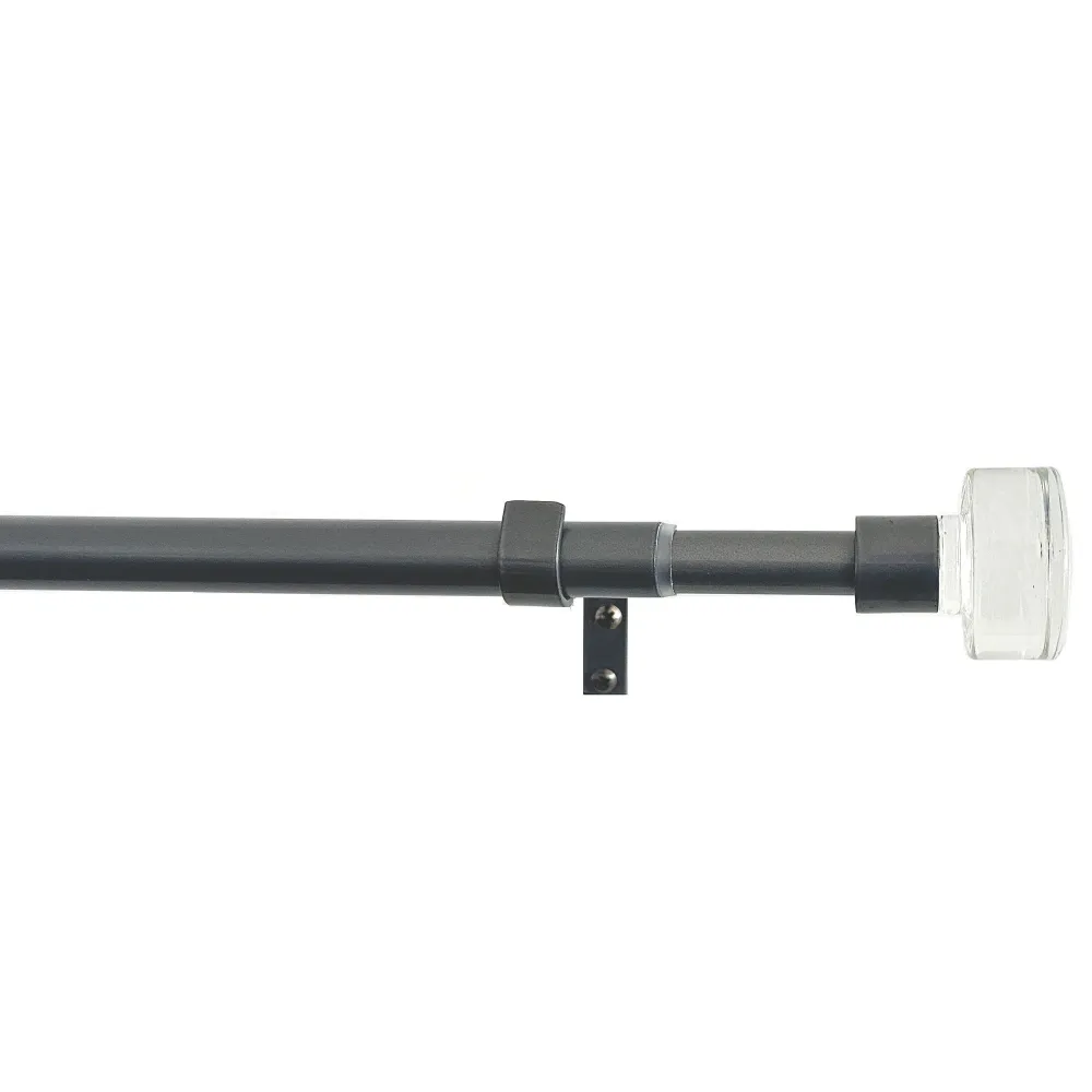 Tringle à rideaux en métal HomeStyles, 66 po à 120 po