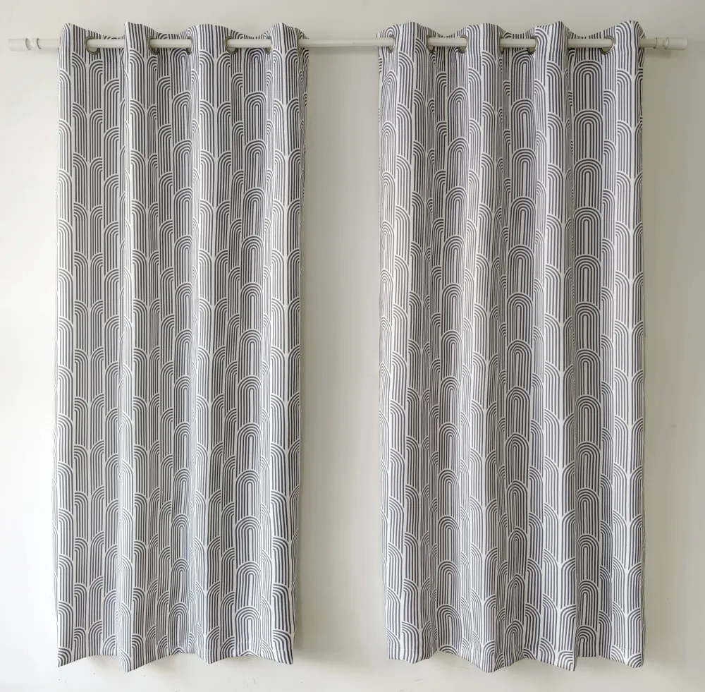 Rideau assombrissant imprimé HomeStyles, 52 po x 84 po