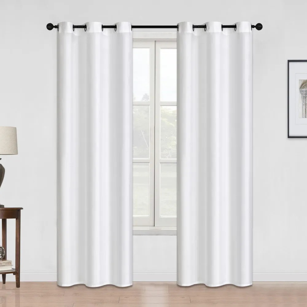 Rideau en similisoie HomeStyles, 54 po x 84 po