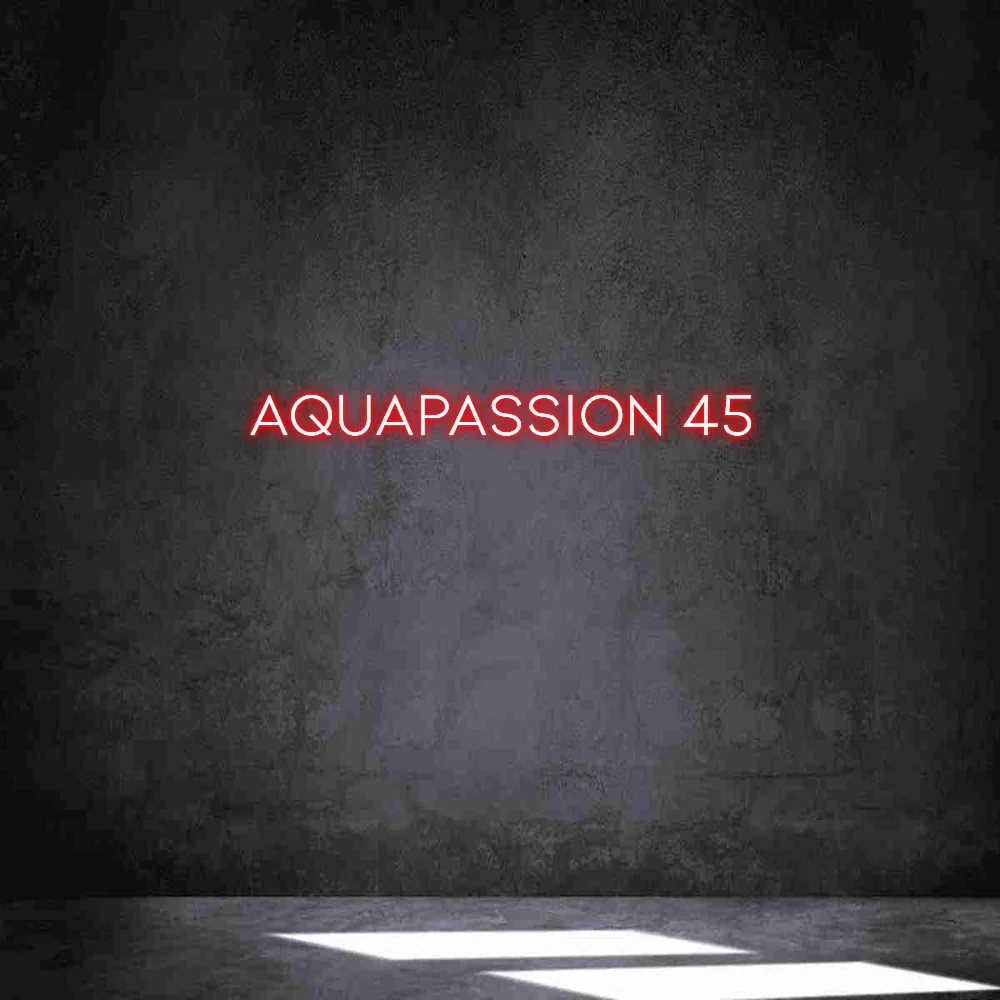 Néon personnalisé: aquapassion 45