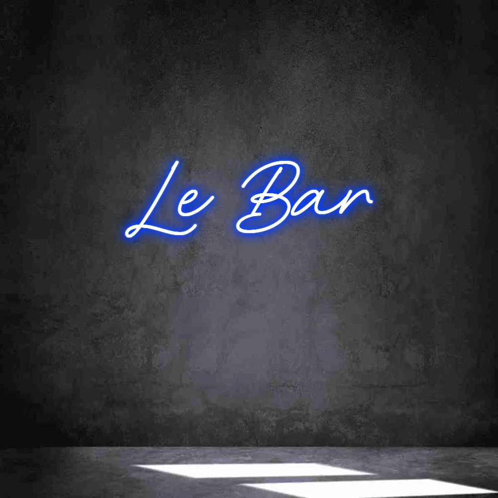Néon personnalisé: Le Bar