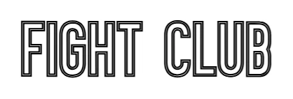 Néon personnalisé: Fight Club