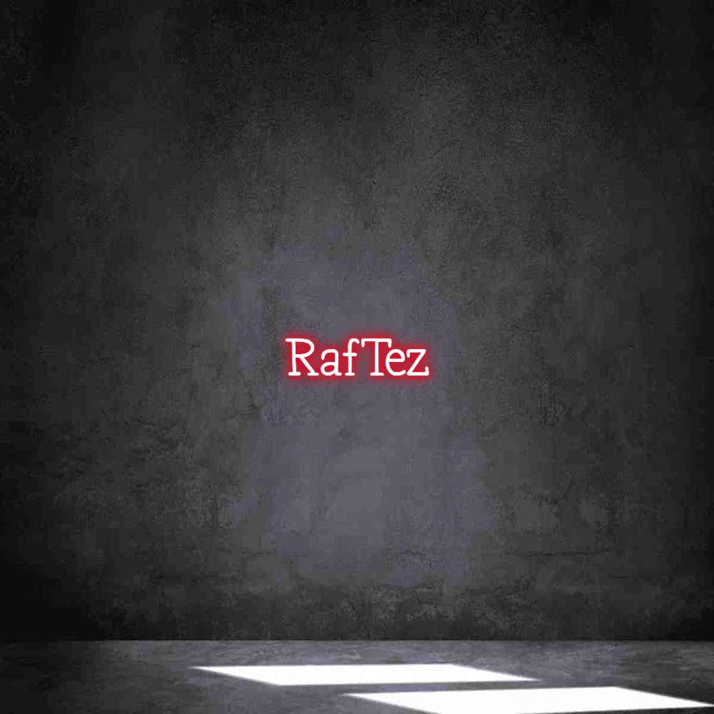 Néon personnalisé: RafTez
