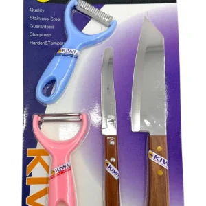 4PC KNIFE & PEELER SET Kitchen Depot