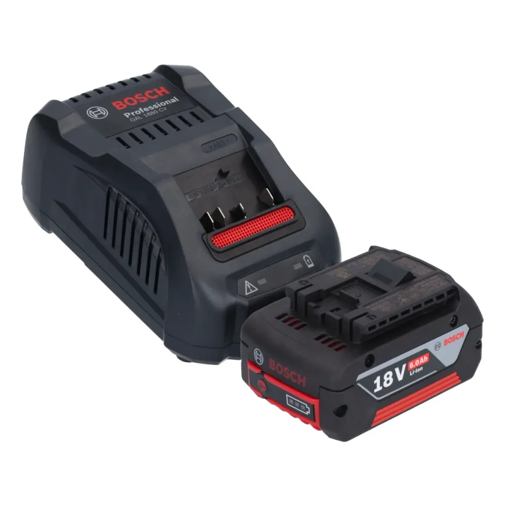Bosch GFR 18V-23 Débroussailleuse professionnelle sur batterie 18 V 230 mm sans balais + 1x batterie 6,0 Ah + chargeur Bos...