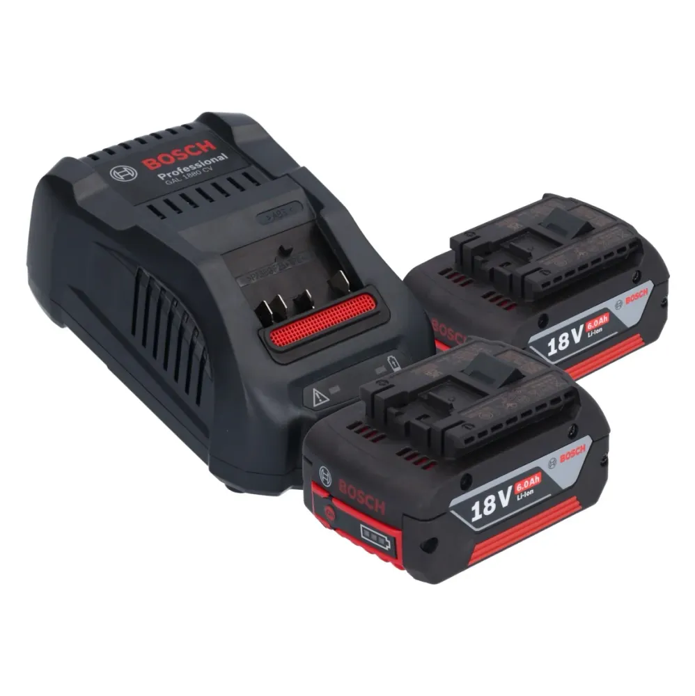 Bosch GFR 18V-23 Débroussailleuse professionnelle sur batterie 18 V 230 mm sans balais + 2x batteries 6,0 Ah + chargeur Bo...