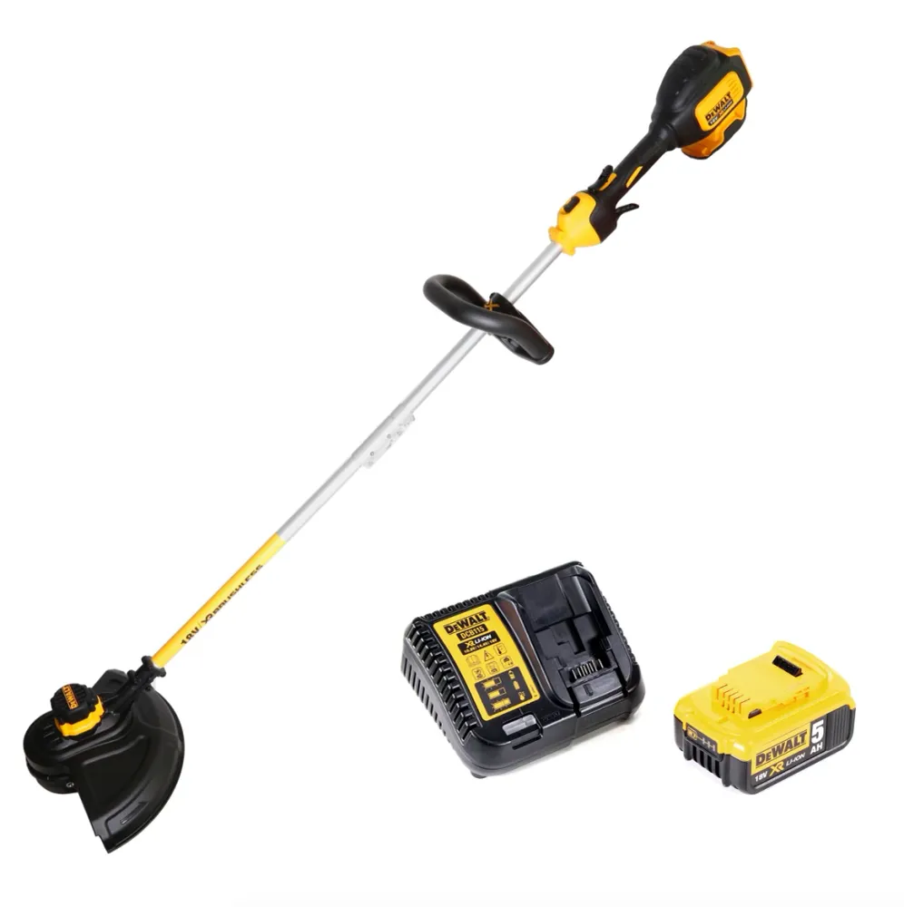 Dewalt DCM 561 PBS Coupe-bordures sans fil 18V Brushless + 1x batterie 5,0Ah + chargeur