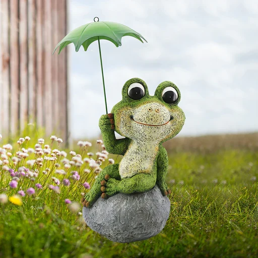 Grenouille heureuse sous la pluie Panam