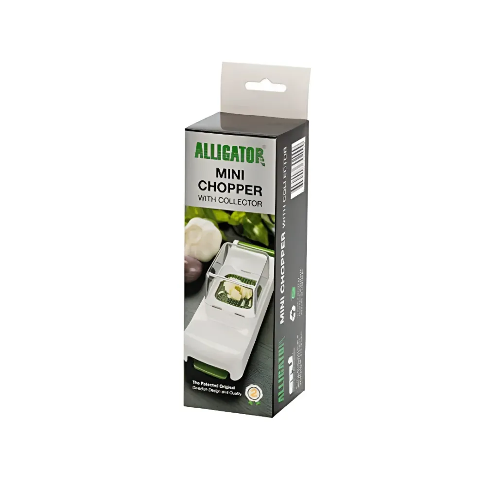 Coupe-légumes en dés mini avec bac récupérateur Alligator