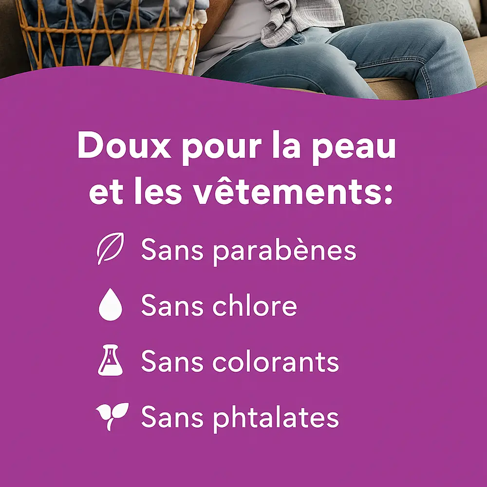 Tru Earth Feuilles de Lessive Ultra-concentrées - Brise Lilas
