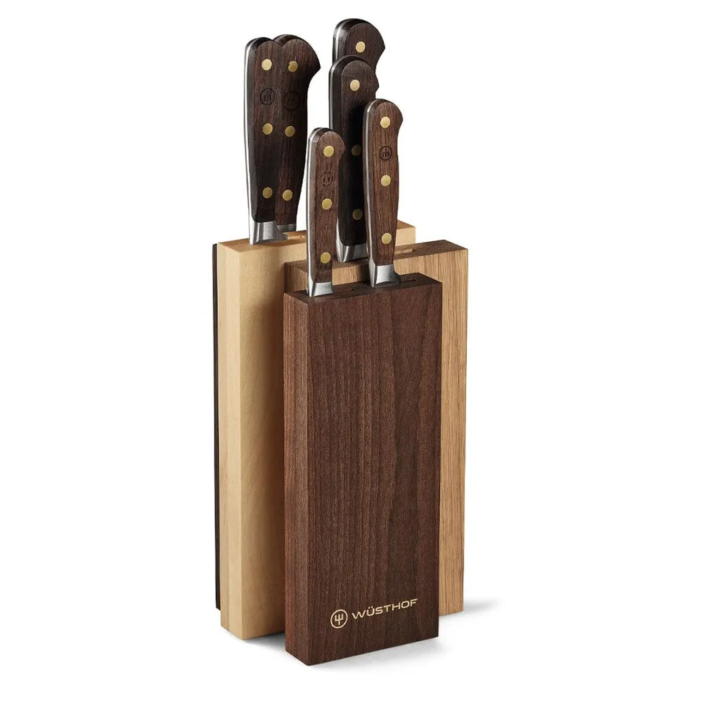 Wusthof - Ensemble de couteaux Crafter 6 pièces avec bloc
