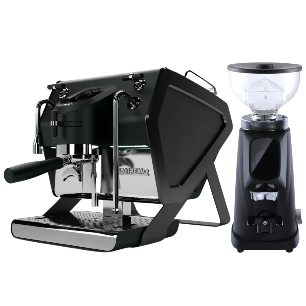 Sanremo You Schwarz en bundle avec Fiorenzato Allground Sense GBW