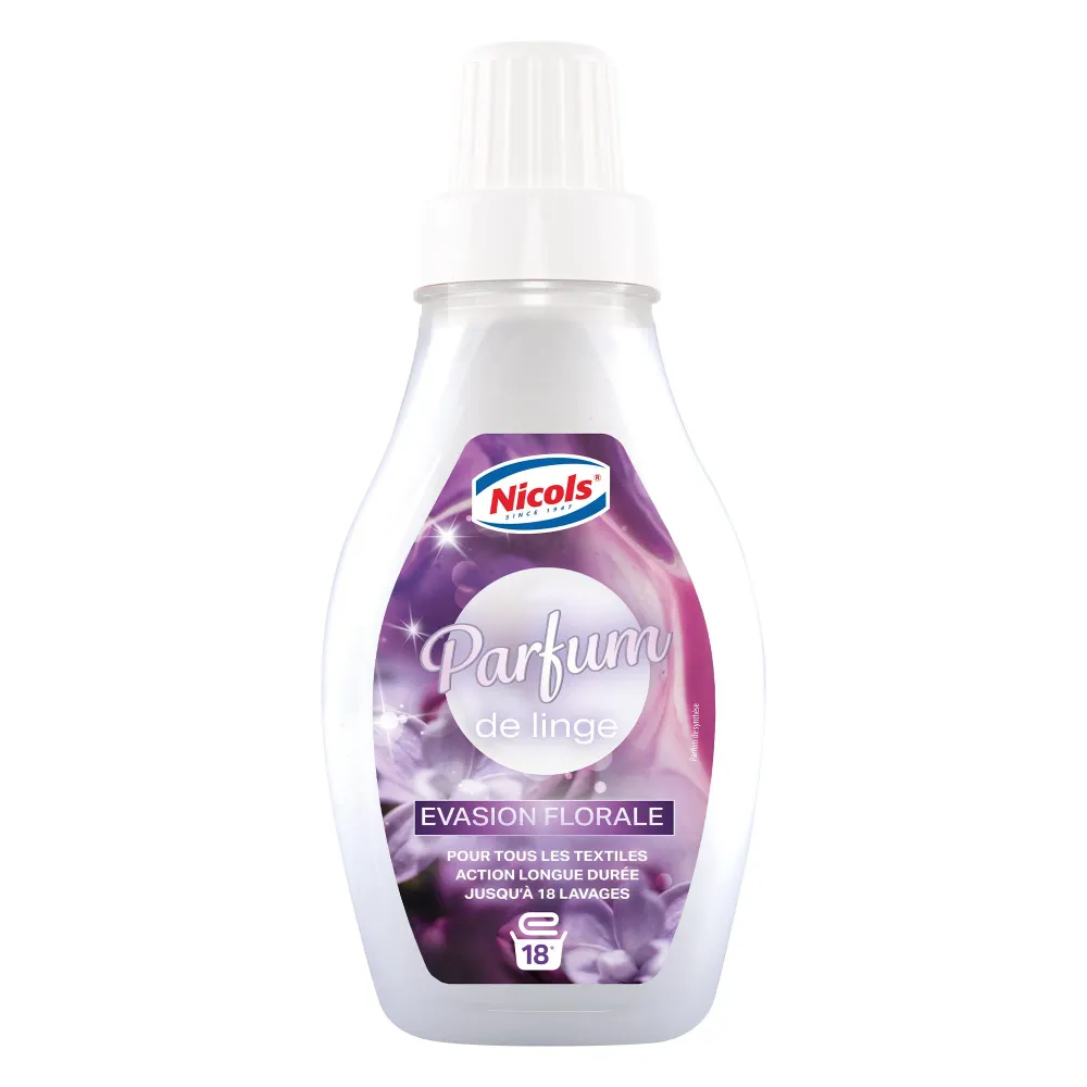 18 doses de parfum pour linge Evasion florale Stokomani