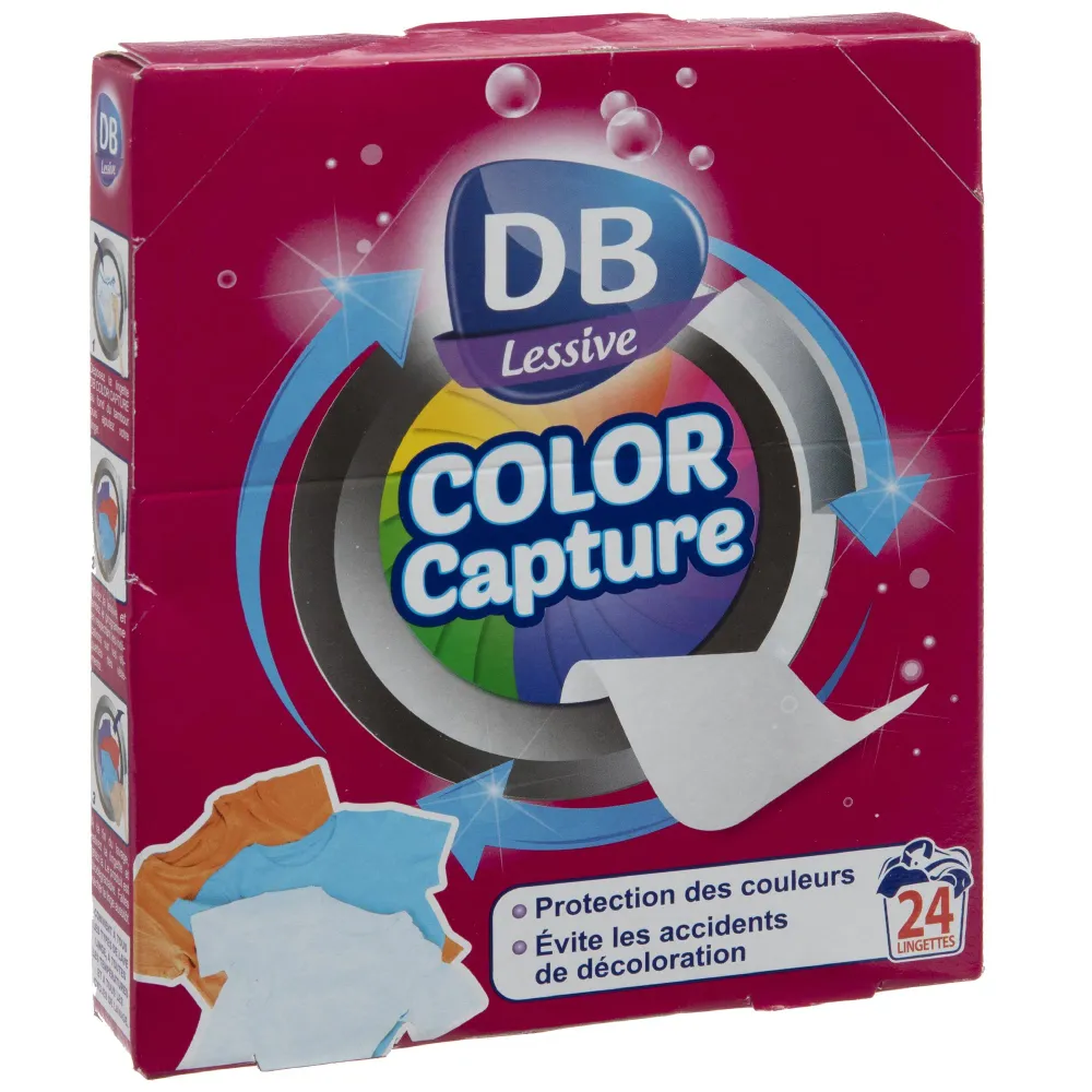 24 lingettes anti transfert de couleurs Stokomani