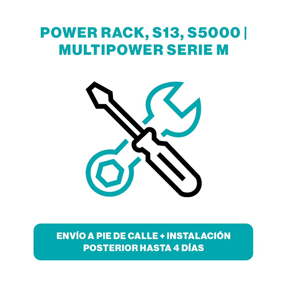 (SÉRIE MULTIPOWER S et M) Livraison au pas de la porte + installation ultérieure sous 4 jours