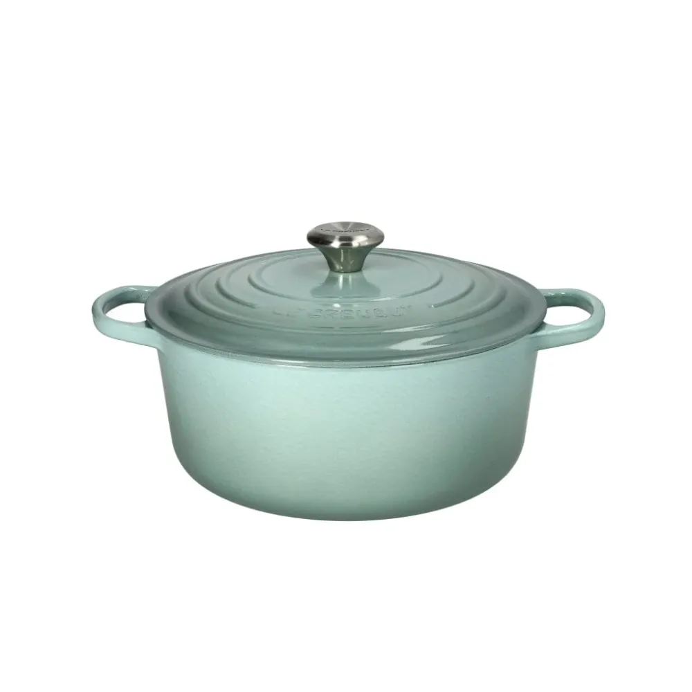 Le Creuset - Braisière ronde Signature au sel de mer 24 cm 4,2 l