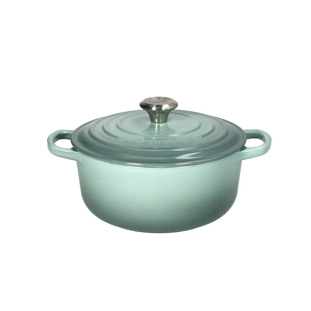 Le Creuset - Cocotte Signature ronde Sel de mer 20 cm 2,4 l