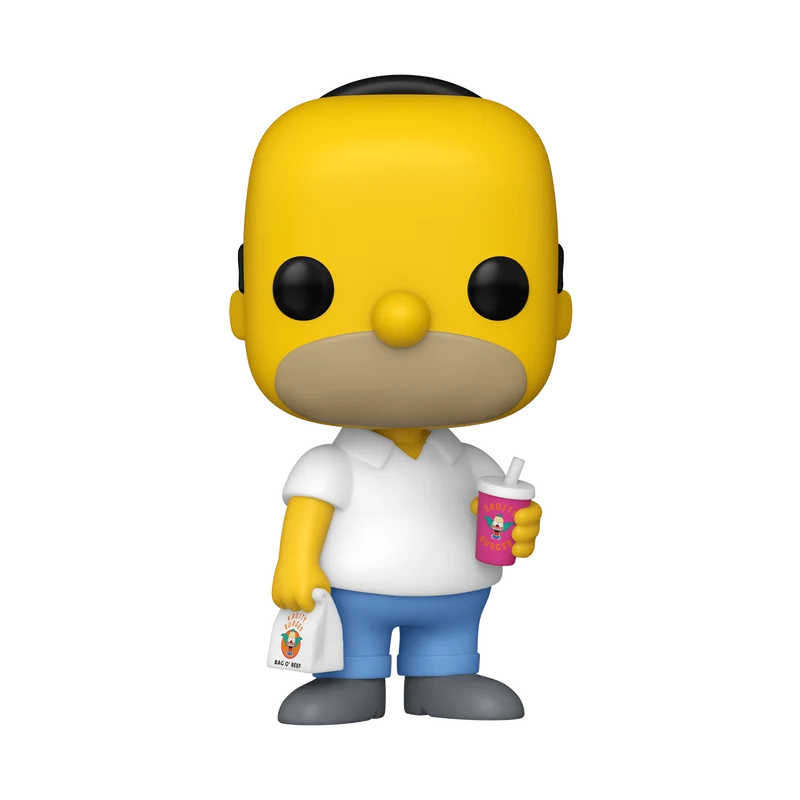 Les Simpson - Figurine Pop! Homer (Krusty Burger) N°1737