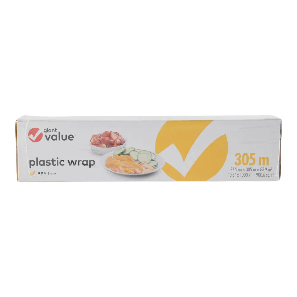Emballage plastique Giant Value