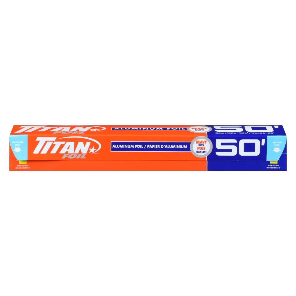 Titan Foil Papier d'Aluminium Plus Résistant, 12 po x 6,0 po