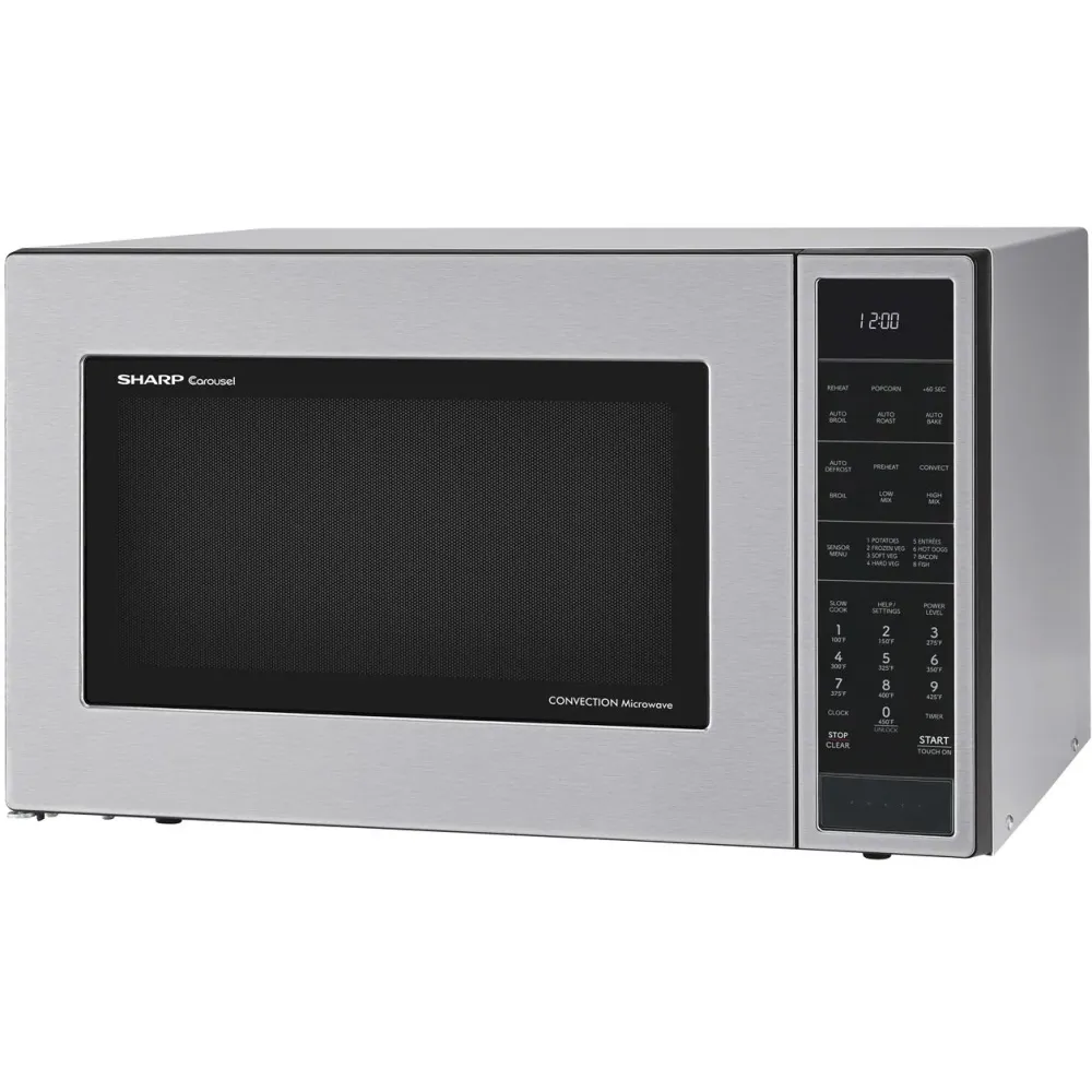 Sharp Four à micro-ondes de comptoir de 24.7 pouces, 1,5 pi. cu. SMC1585KS