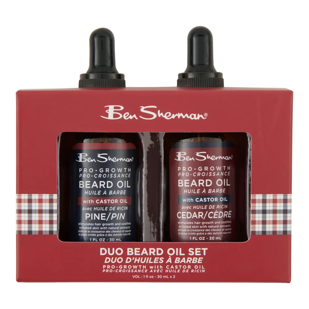 Duo d’huiles à barbe Ben Sherman