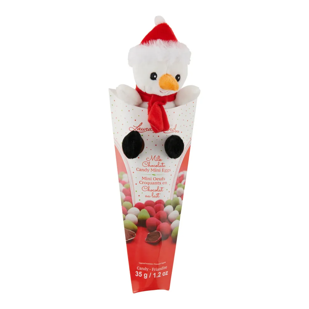Mini œufs de Noël avec peluche Laura Secord, 35 g