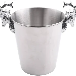 Seau à glace - Cerf Grand - Argent