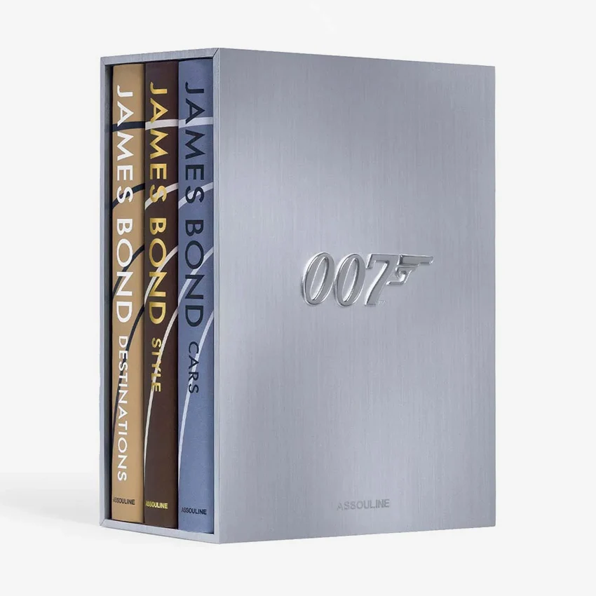 Assouline | James Bond Limited-Edition "007" Trilogy Slipcase