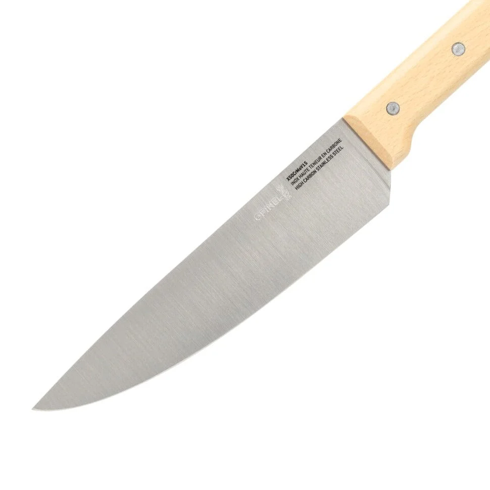 Opinel - Coffret de couteaux 3 pièces, Opinel Parallèle, inox/bois