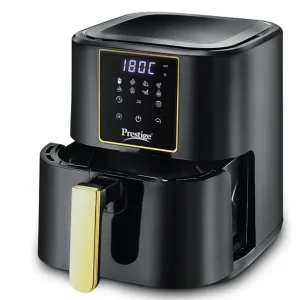 Prestige Nutrifry Electric Digital Air Fryer| 80% less Oil Consumption|4.5L Capacity |1200 Watts Power|Fry,Grill,Roast,Bak...