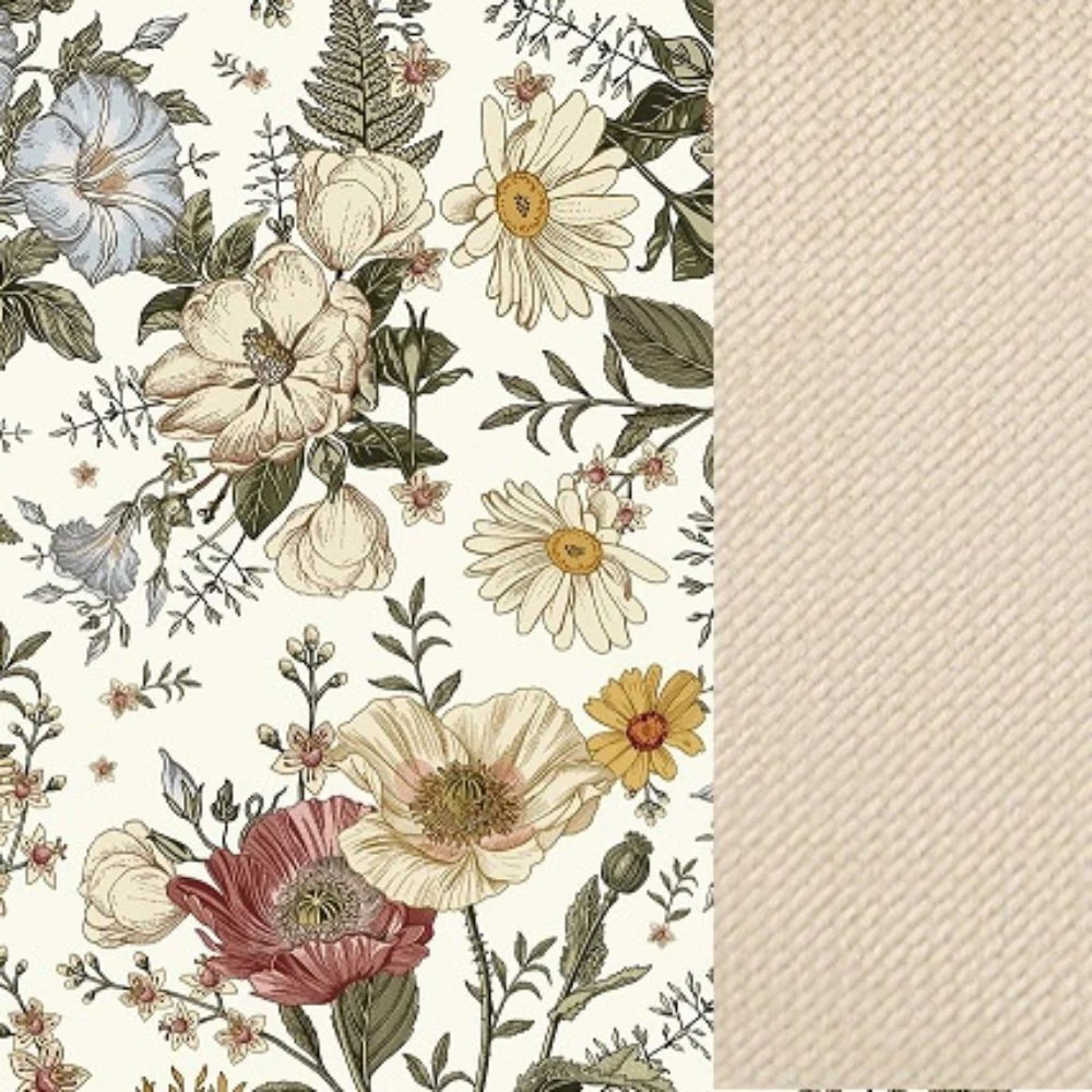 La Millou Light L couverture pour bébé 110x140 cm Velours Vintage Meadow Sand