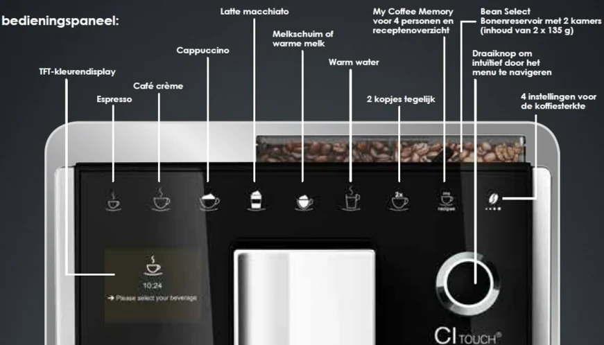 Melitta CI Touch F630 avec 49 € de café offert