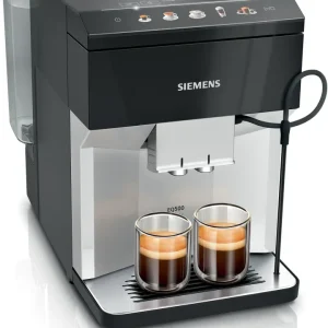 Siemens EQ.500 Classic - Noir piano argenté - TP515R01 avec 49 € de café offert