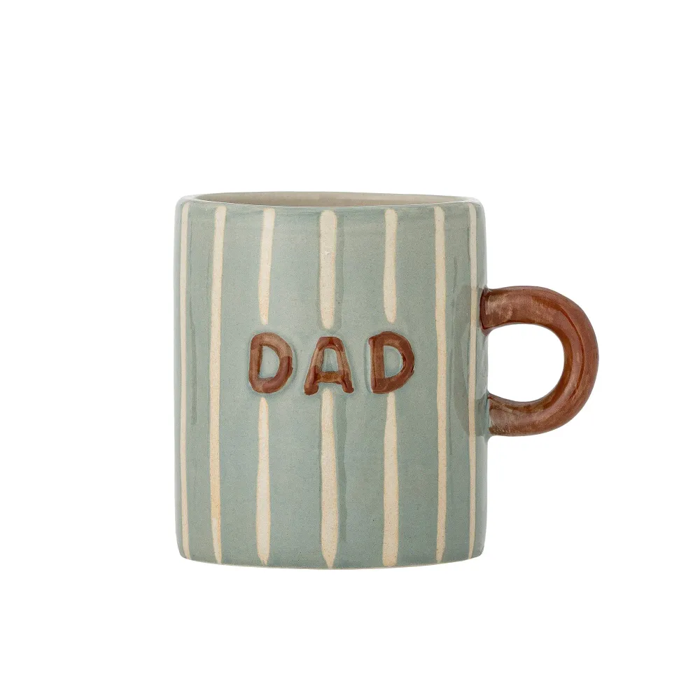 Bloomingville Tasse en grès pour papa Cherish Blue