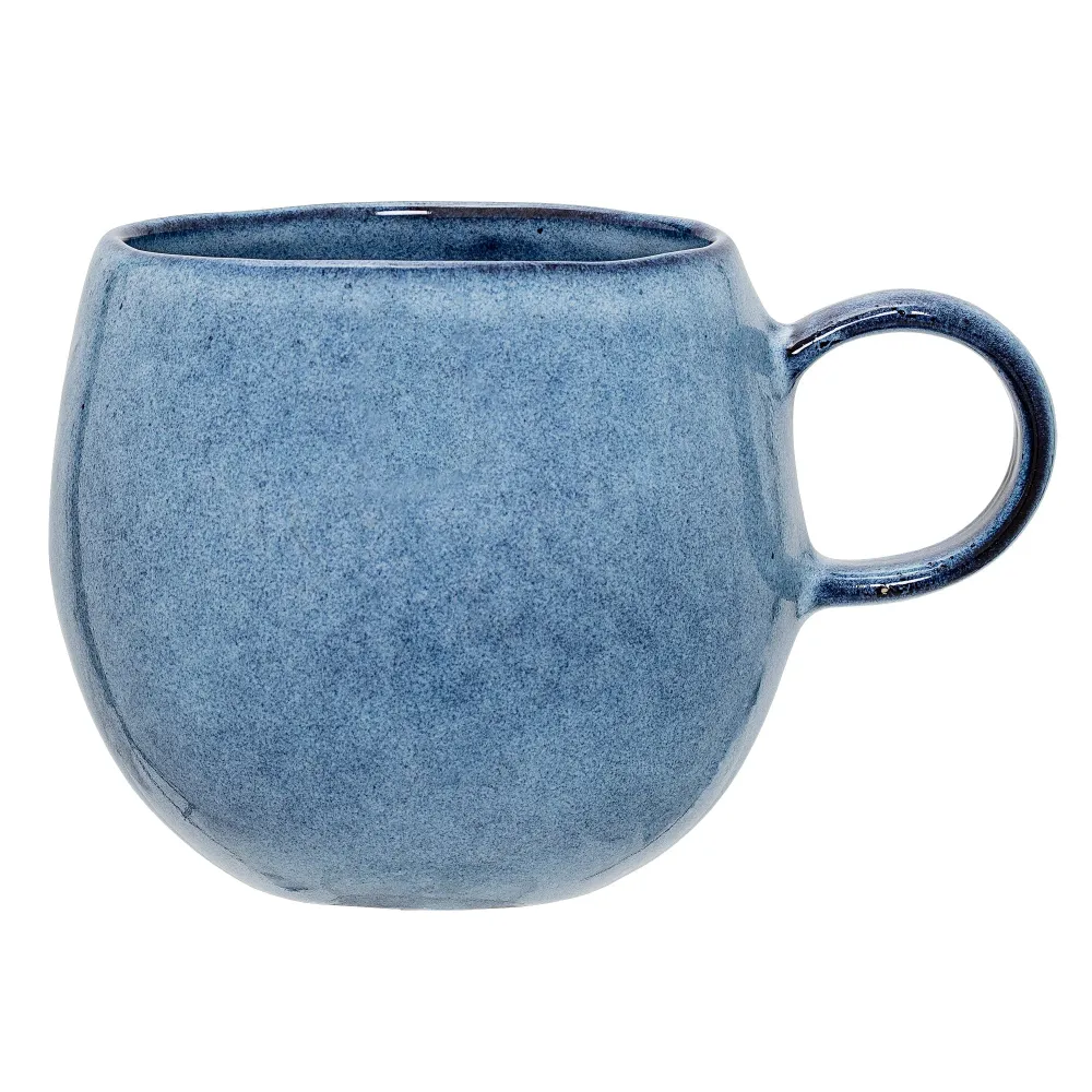 Bloomingville Tasse en grès Sandrine Bleu