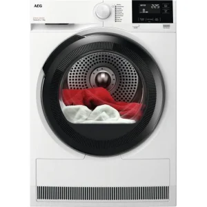 TieDex UK AEG 7000 SensiDry TR719A4B 9 kg Heat Pump Tumble Dryer - White CPT-TIEDEX