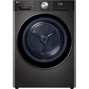 TieDex UK LG DUAL Dry FDV1110B WiFi-enabled 10 kg Heat Pump Tumble Dryer - Black CPT-TIEDEX