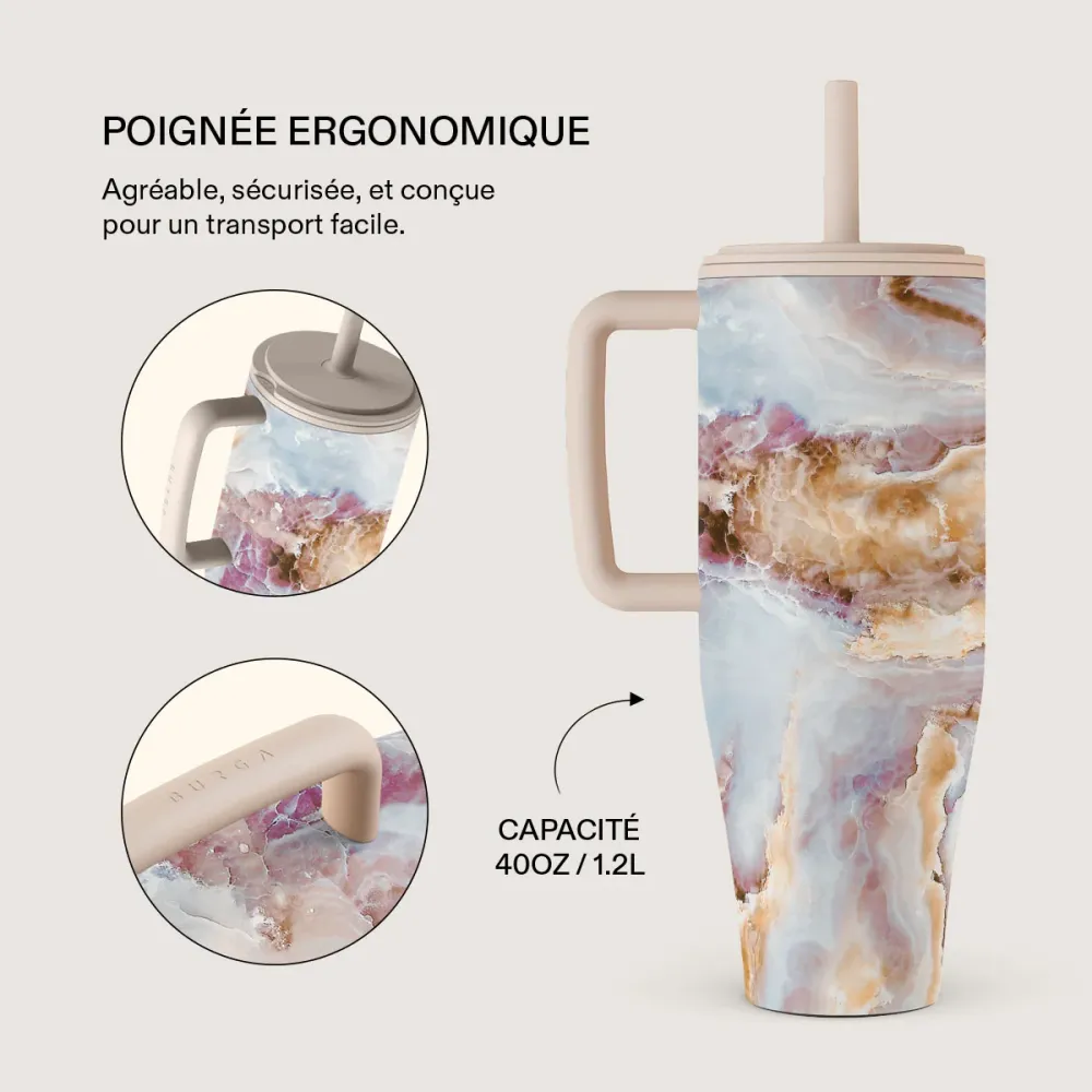 Frozen Leaves - All Day Leakproof Tumbler