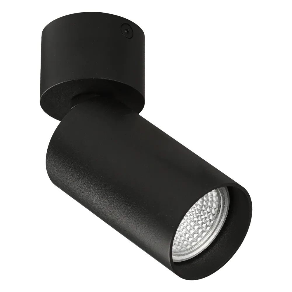 ACB Zoom Spotlight 3764/10 Black Textured, LED GU10 8W, Adjustable F37640N