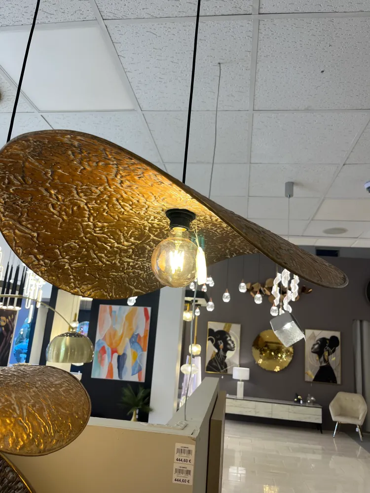 IXIA LAMP GOLD METAL 66X53X20 IXI613723